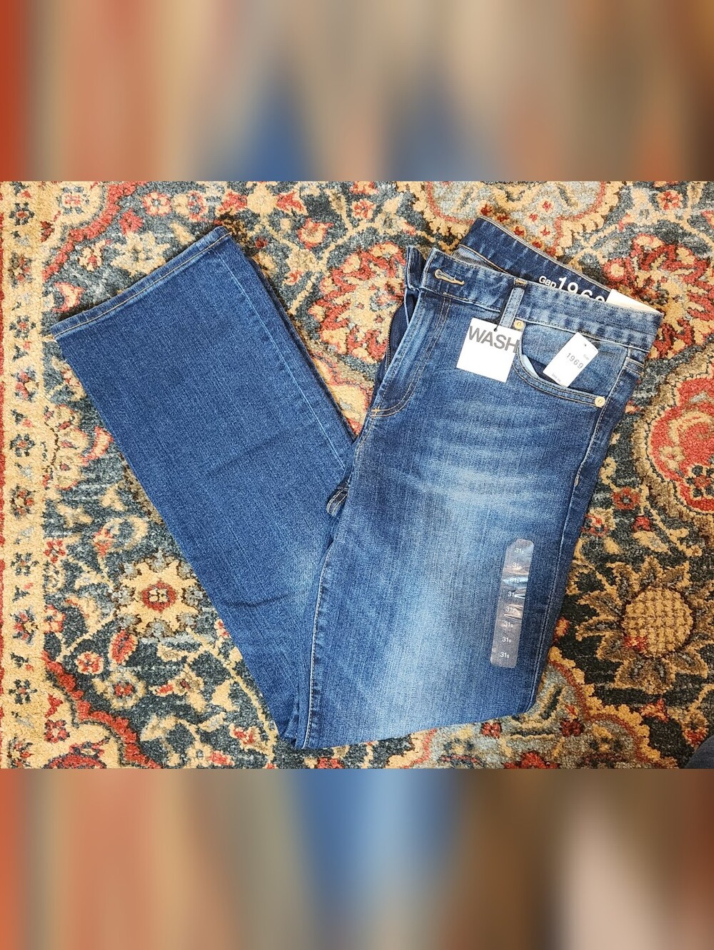 GAP Perfect Boot 31S Classic Mid-Blue Women's Boot Cut Jeans NWT